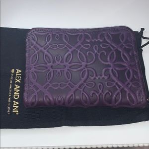 Alex and ani leather wallet
